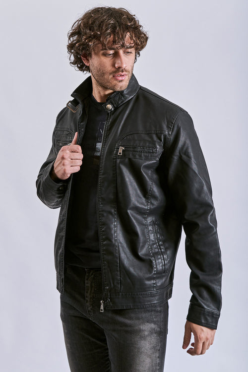 Campera PU DAVID