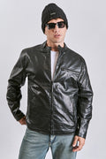 Campera PU Locky