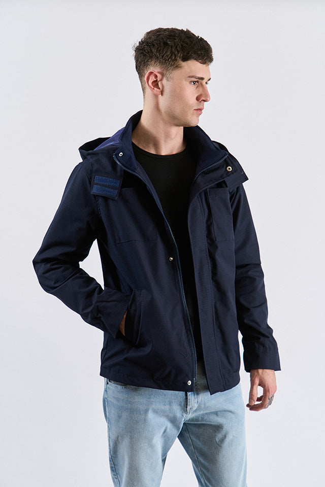 Campera Tech Azul