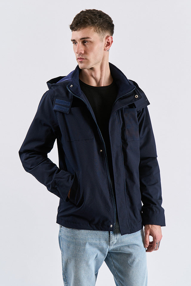 Campera Tech Azul