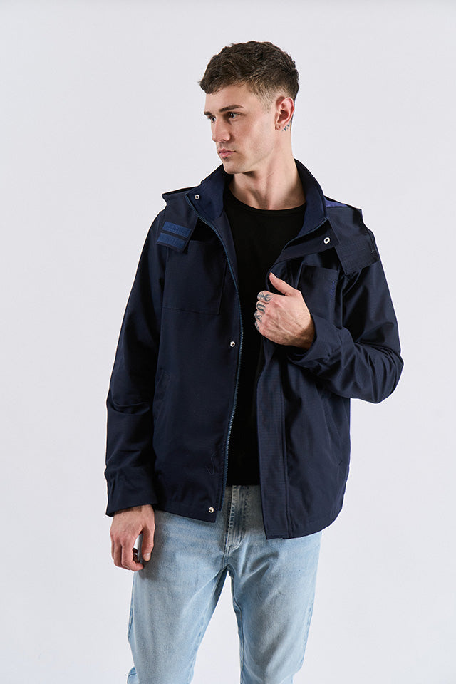 Campera Tech Azul