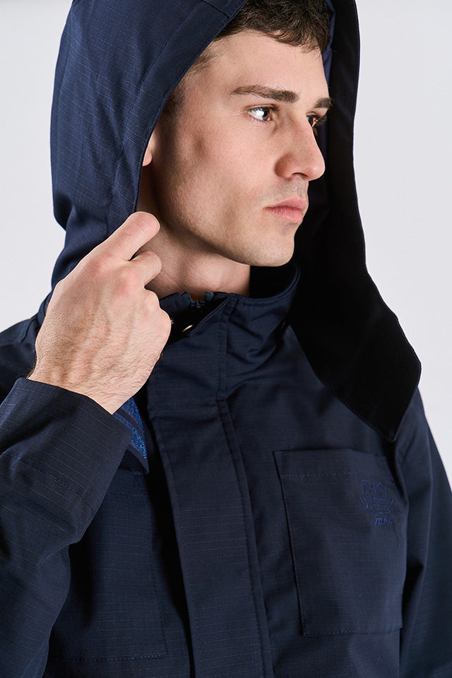 Campera Tech Azul