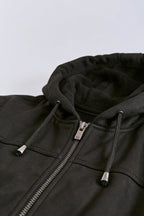 Negro - detalle de cierre y cordones